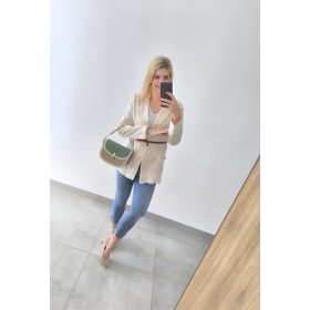 Csipke blézer-Fehér