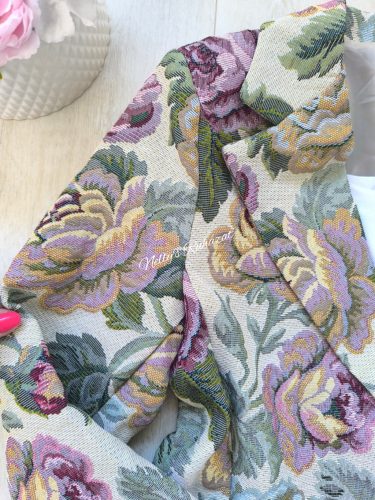 Mintás Virágos Blézer