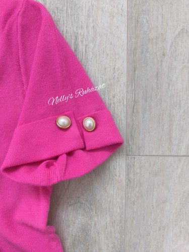 Felső V nyakú-Pink