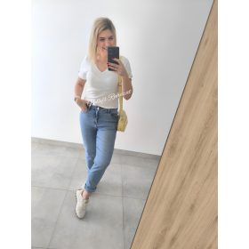 Felső V nyakú-Fehér