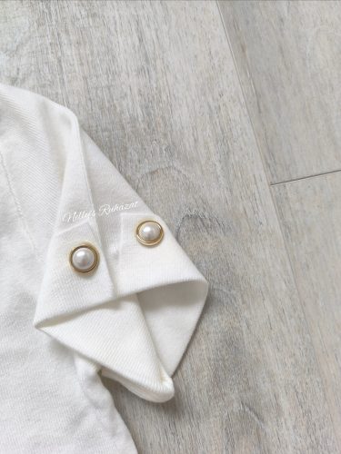 Felső V nyakú-Fehér