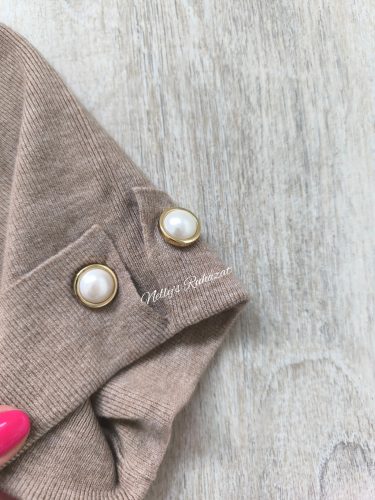 Felső V nyakú-Barna