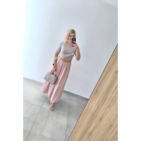 Basic felső rövid ujjú-Barna