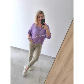 Masni Kötött felső-Lila