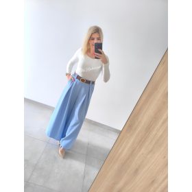 Bőszárú nadrág-Kék