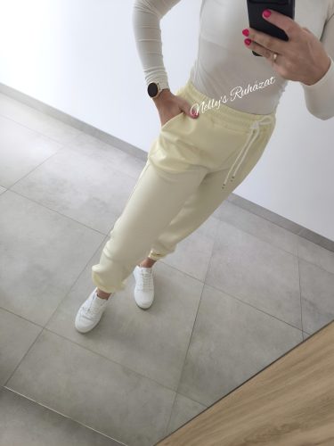 Melegítő nadrág-Sárga