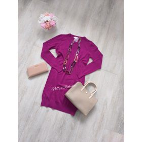 Kötött tunika-Pink