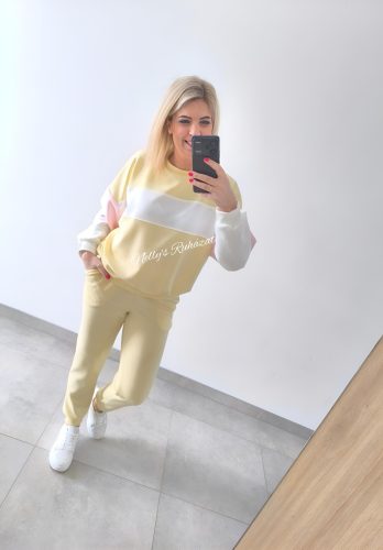 Melegítő szett-Sárga