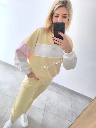 Melegítő szett-Sárga