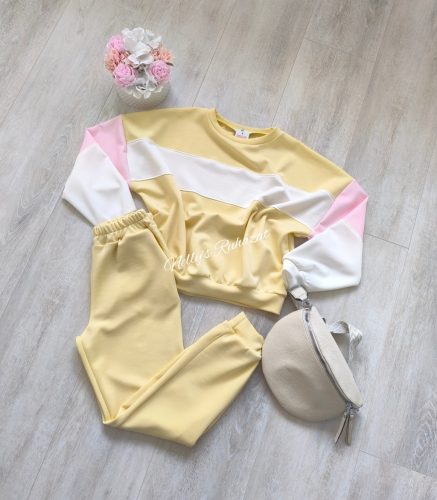 Melegítő szett-Sárga